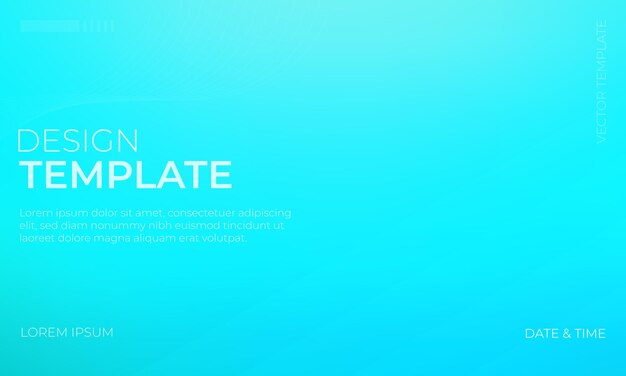 Abstract Cyan en Turquoise Gradient achtergrondkunst