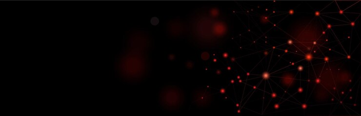 Vector abstract cyberpunk banner plexus background vector