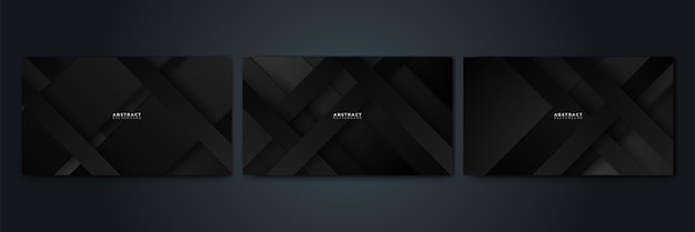 Vector abstract dark background of black and gray colors