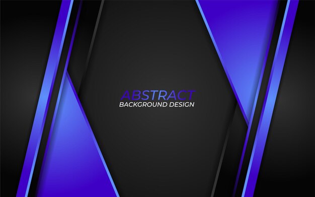 Abstract dark background combination with gradient blue