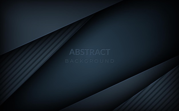 Abstract dark background gradient shapes navy blue modern texture background