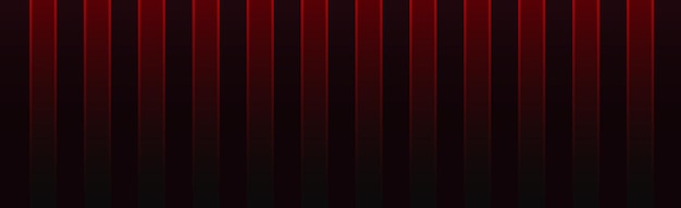 Abstract dark background vertical red gradient lines - Vector illustration