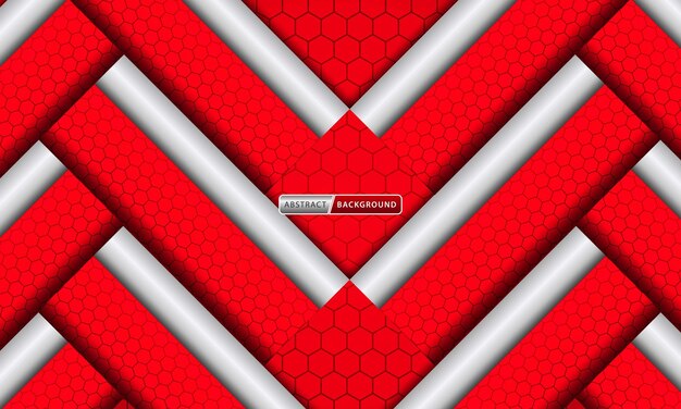 Abstract dark background with red hexagons28