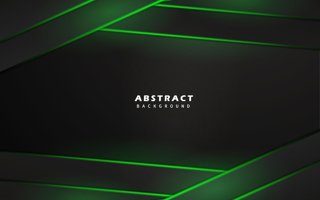 Abstract dark black with neon background