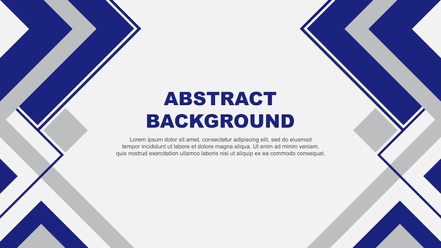 Abstract Dark Blue Background Design Template Banner Wallpaper Vector Illustration Dark Blue Banner