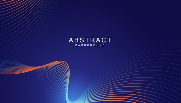 abstract dark blue background template