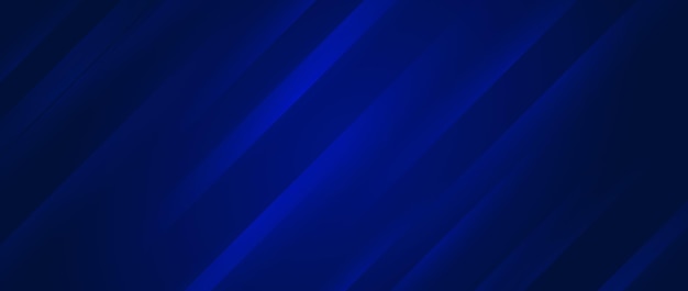 Abstract dark blue background with diagonal lines Navy texture with smooth gradient stripes Modern