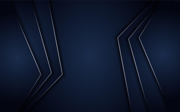 Abstract dark blue background with metallic line