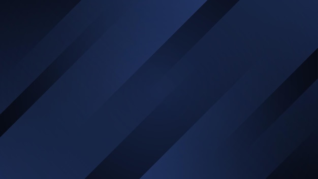 Vector abstract dark blue background with overlapping stripe