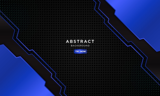 Vector abstract dark blue background.