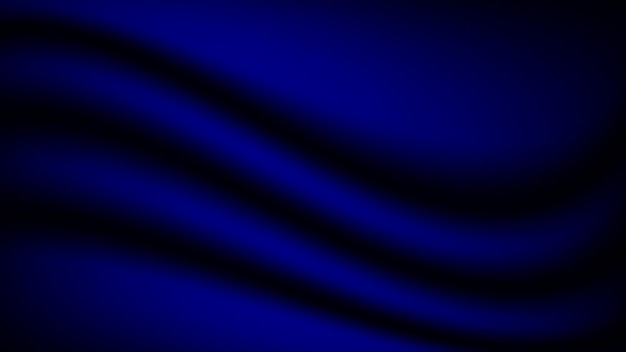 Vector abstract dark blue soft satin fabric texture background for decorative graphic design