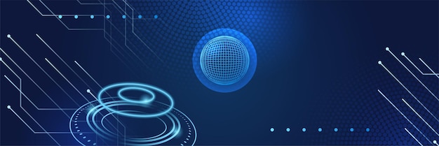 abstract dark blue technology particles mesh background vector abstract graphic design banner pattern background web template template for science and technology presentation plexus style