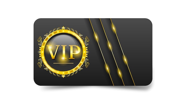 Абстрактное темное золото и черный шаблон Vip Card Vector Design Style Premium Luxury Template Premium