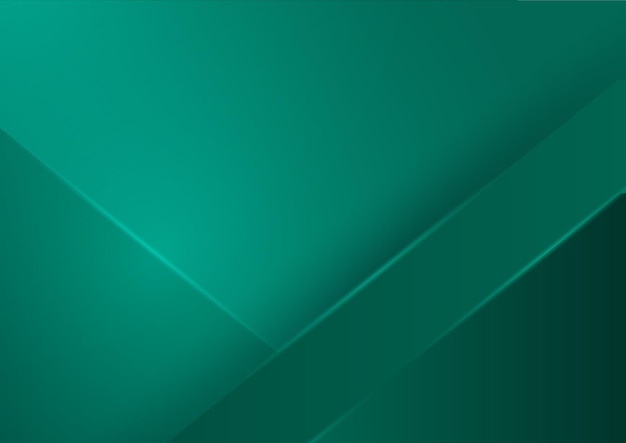 Abstract dark green background with light effects