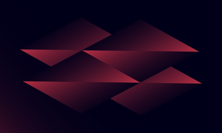Vector abstract dark purple background vector overlap layer on dark space for background design. exclusive