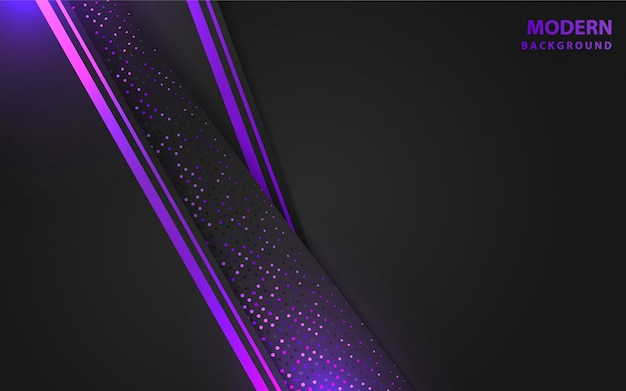 Vector abstract dark purple background
