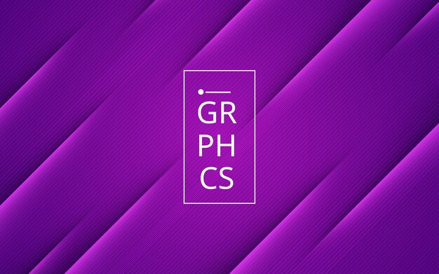 Abstract dark purple with light line gradients color simple and cool design wallpaper background