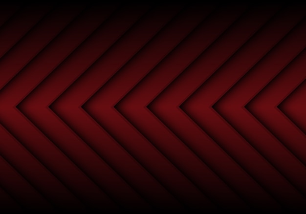 Abstract dark red arrow pattern background.