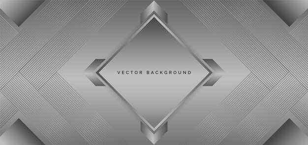 Vector abstract dark silver line background design