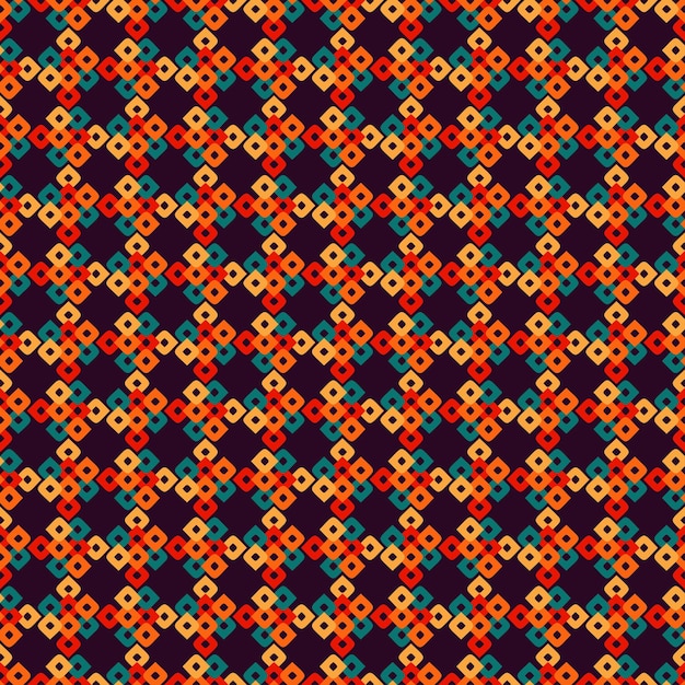 Abstract dark squares design pattern