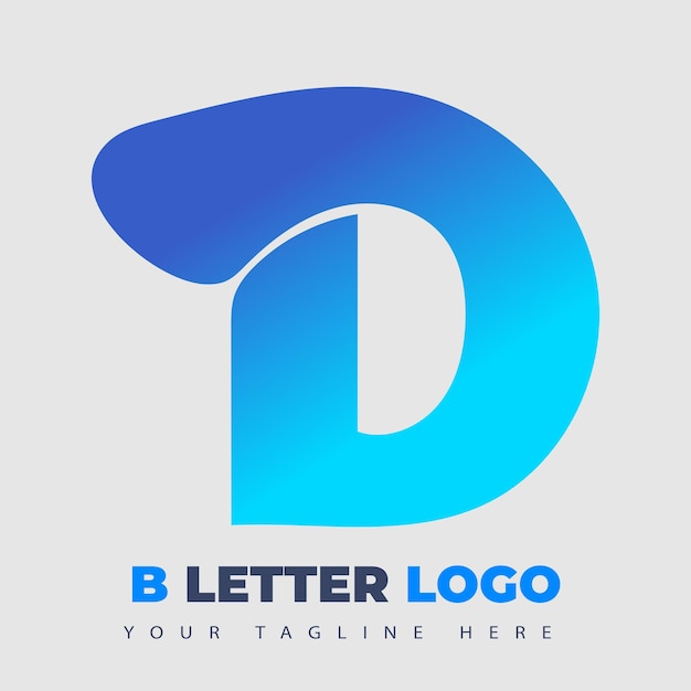 Abstract de laatste letter D Professioneel logo voor alle soorten zakelijke vector sjablonen