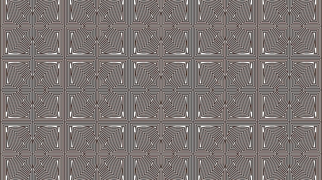 Abstract decorative geometric stripes pattern