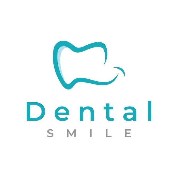 Abstract dental logo template design Dental health dental care and dental clinic Logo for health dentist and clinic