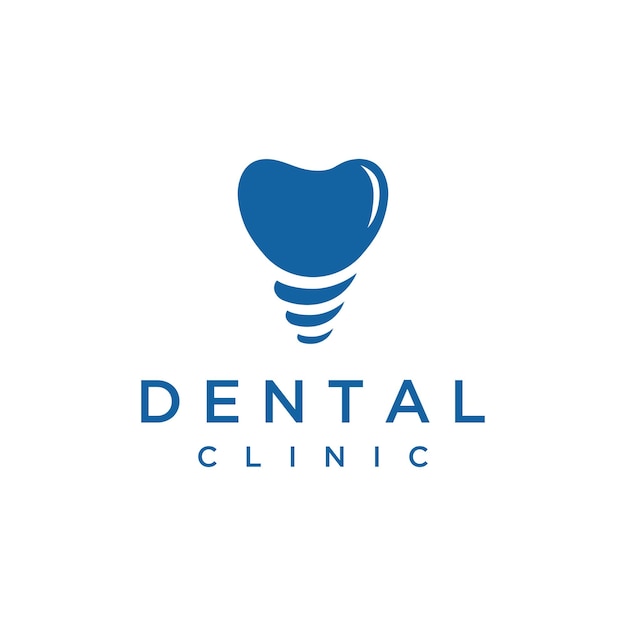 Абстрактный дизайн шаблона стоматологического логотипа Стоматологическое здоровье стоматологическая помощь и стоматологическая клиника