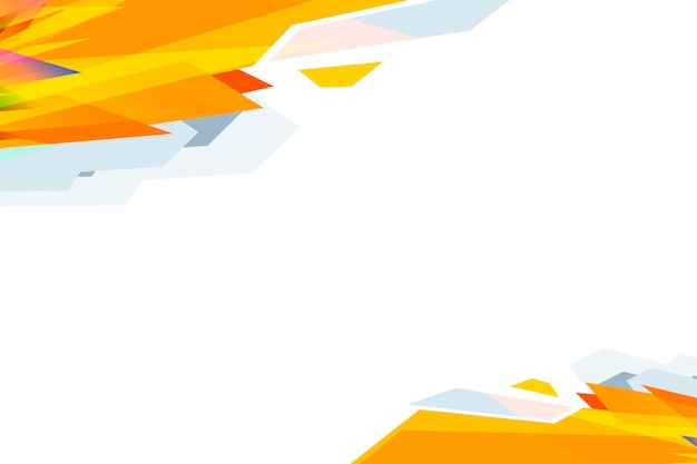 Vector abstract diagonal background orange and white lines