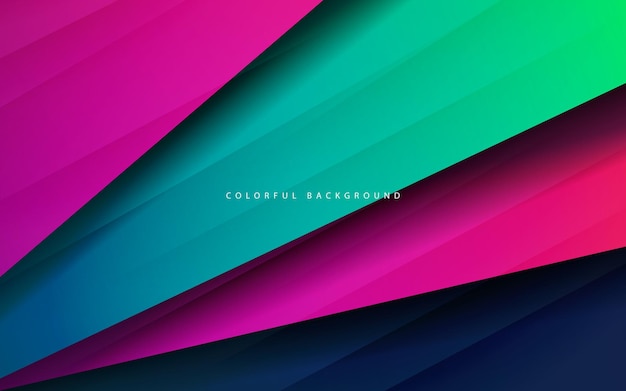 Abstract diagonal shape gradient background colorful background