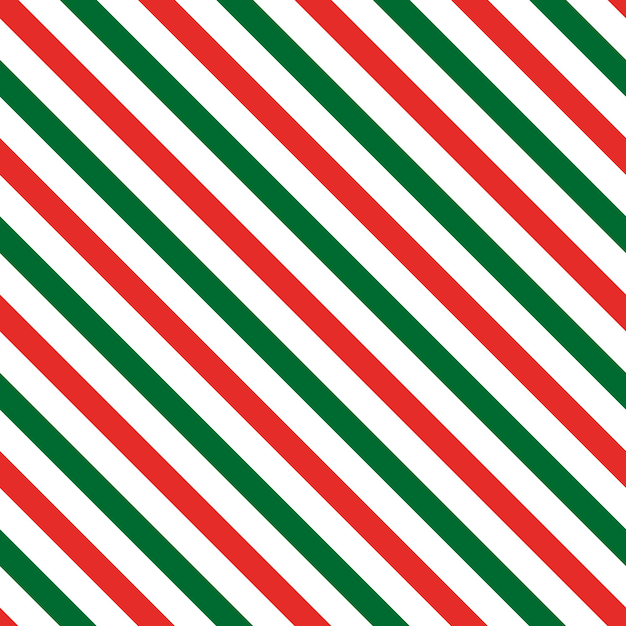 ベクトル 抽象的な斜めの伝統的なメリー クリスマス背景赤緑の色で作られたシームレス パターン