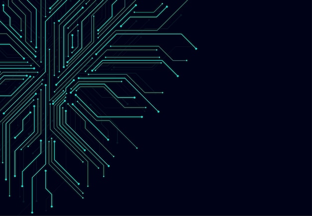 abstract digital background with technology circuit board texture electronic motherboard