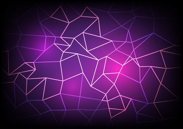 Abstract_Digital_Light _Purple_Polygon_Modern_Background
