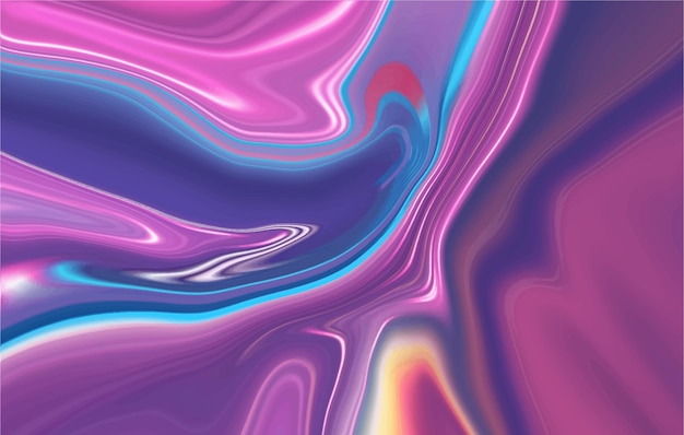 Abstract digital liquid background with smooth gradients colors