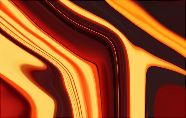 滑らかなグラデーションの色と抽象的なデジタル液体の背景