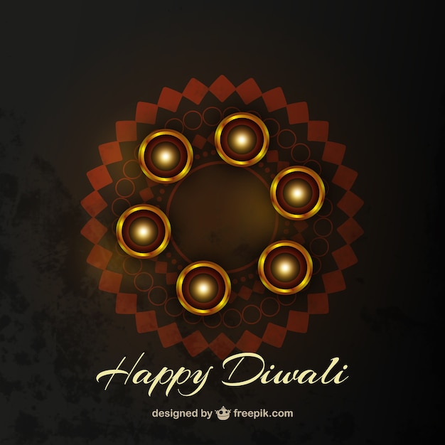 Abstract diwali background