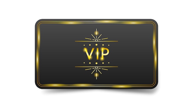 Abstract donker goud en zwart Vip-kaart sjabloon Vector ontwerp stijl Premium luxe sjabloon Premium