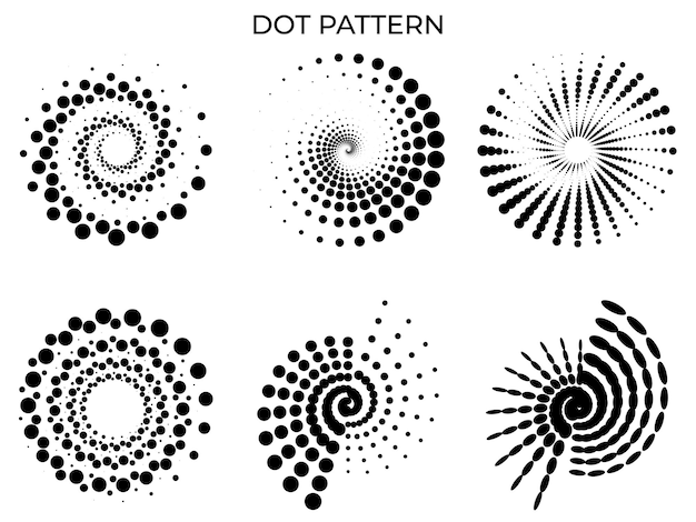 Abstract DOT VECTOR