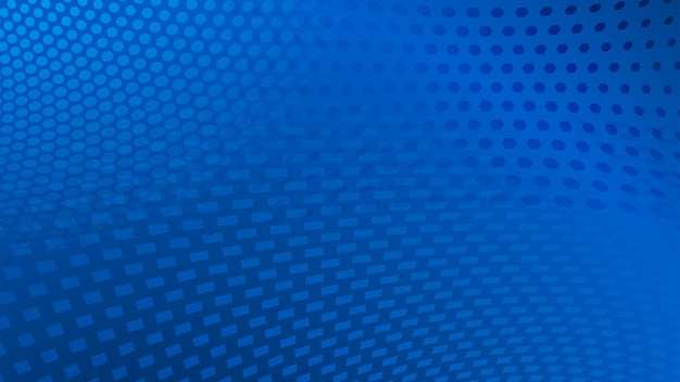 Vector abstract dots background in blue colors