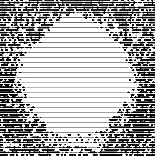 Vector abstract dotted black and white background halftone distressed pattern grunge texture of small round points and particles messy dark overlay aged stippled surface