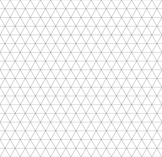 Abstract driehoek naadloos patroon Driehoekige geometrische achtergrond