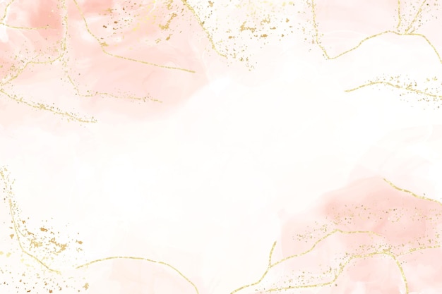 Vector abstract dusty blush liquid watercolor background