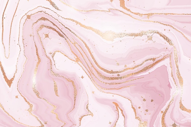 Abstract dusty rose liquid marble background