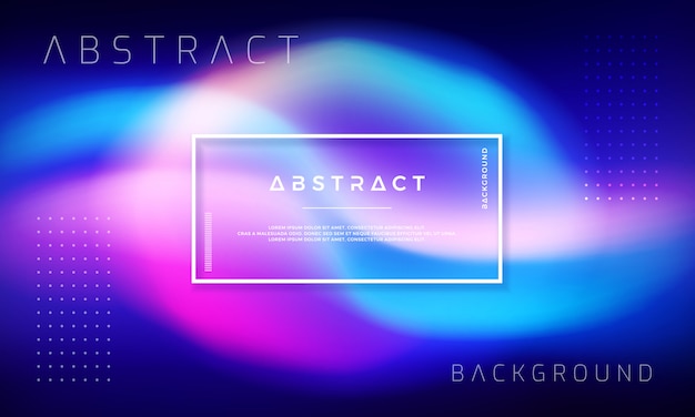 Abstract Dynamic background design with colorful gradient shapes.