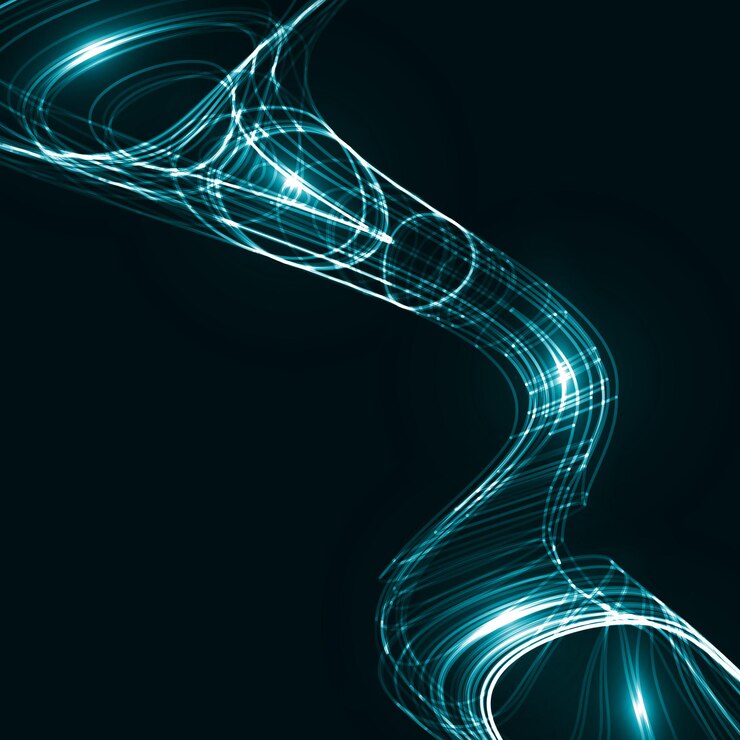 Vector abstract dynamic background