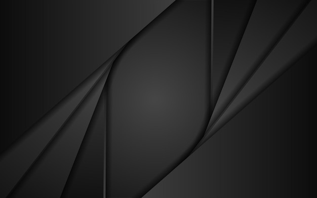 Abstract dynamic black background design