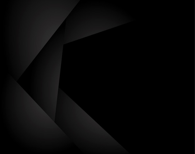 Abstract dynamic black background design