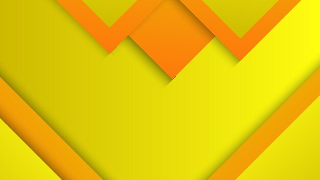 Абстрактные динамические формы фона с желтой и оранжевой тематикой цвета шаблона дизайна