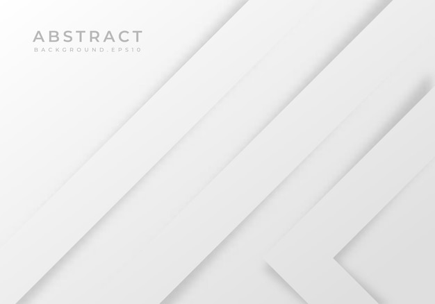 Abstract dynamic white dimension background with copy space for text