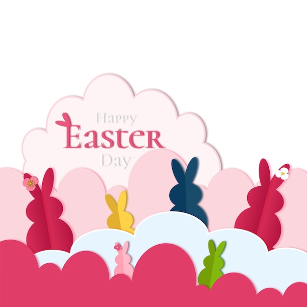 Abstract Easter background